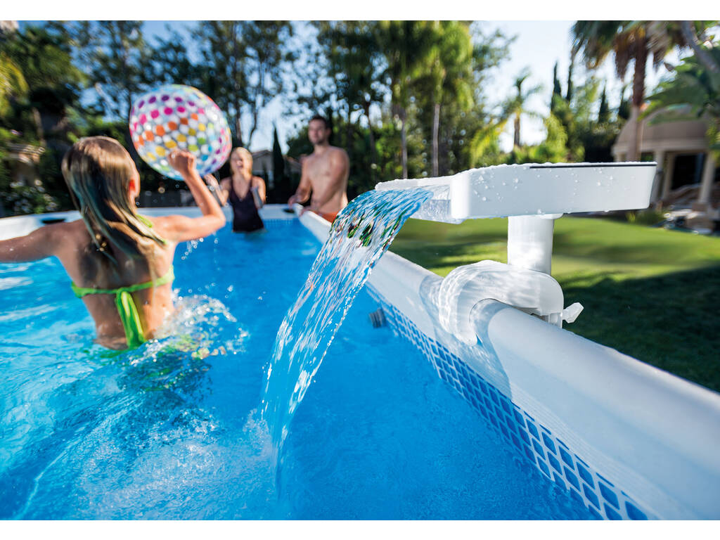 Cascata Spruzzino Multicolore Led Piscina Intex 28090