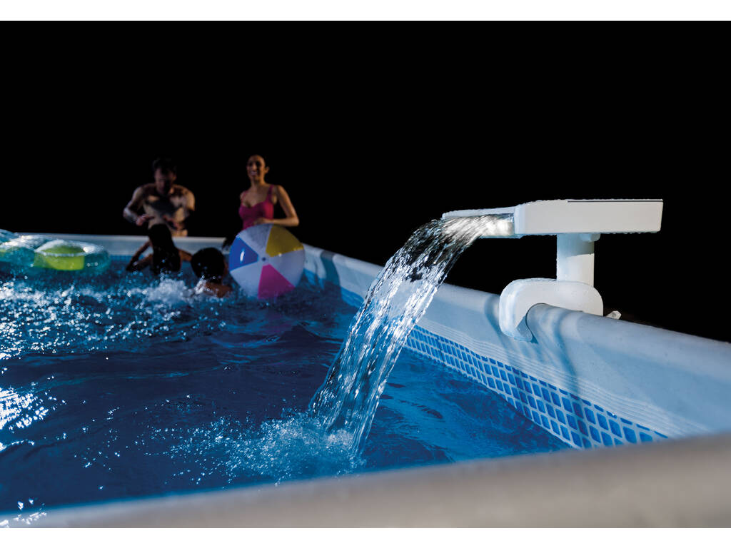 Cascata Spruzzino Multicolore Led Piscina Intex 28090