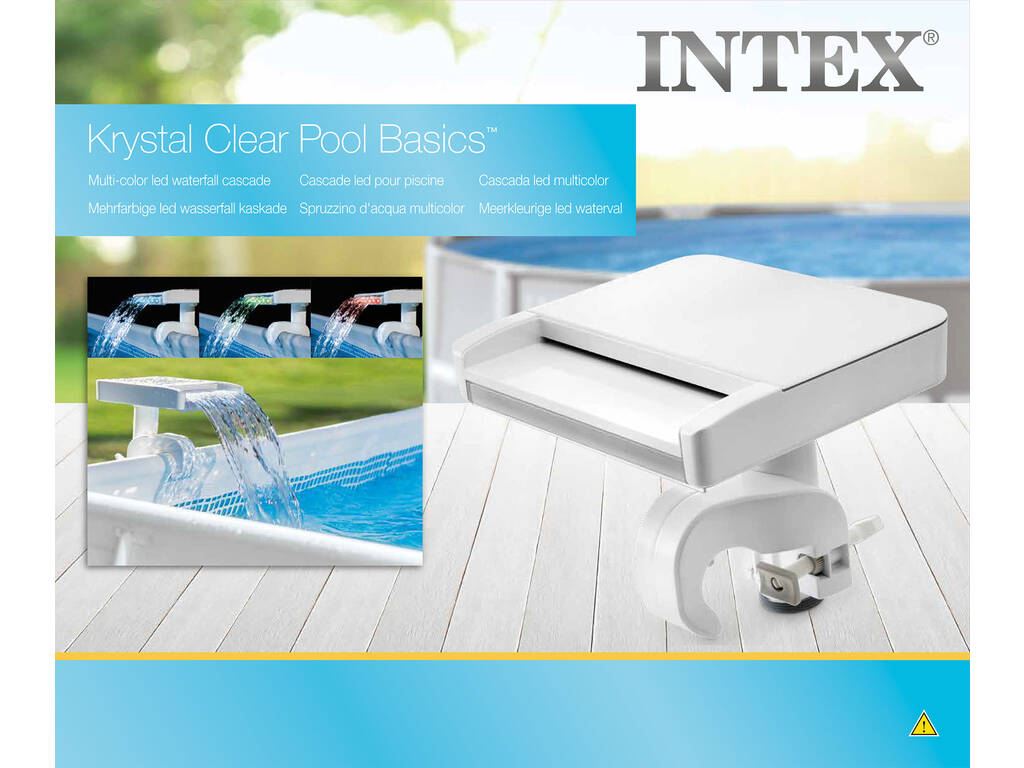 Cascata Spruzzino Multicolore Led Piscina Intex 28090