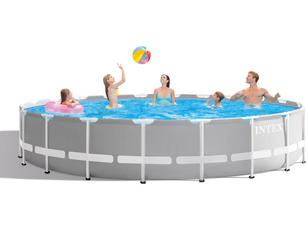 Piscina Fuori Terra Prism Frame 610x132cm. Intex 26756
