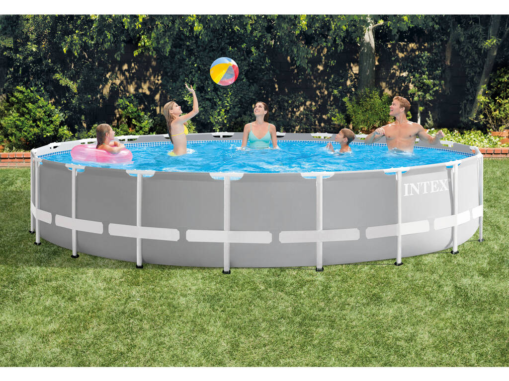 Piscina Fuori Terra Prism Frame 610x132cm. Intex 26756