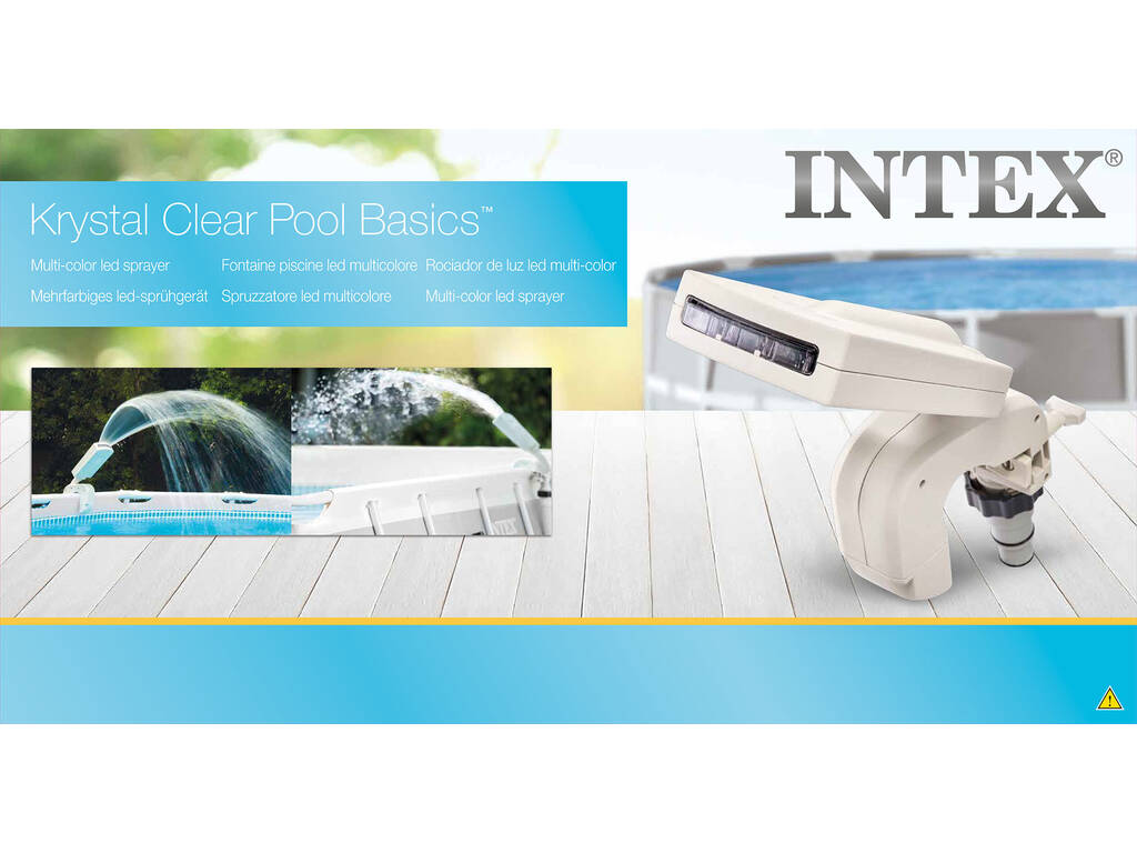 Spruzzino d'acqua Multicolore Led per Piscine Intex 28089