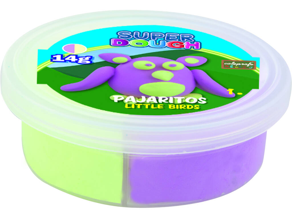 Pasta Modellabile vasetto da 14 gr. Colori assortiti