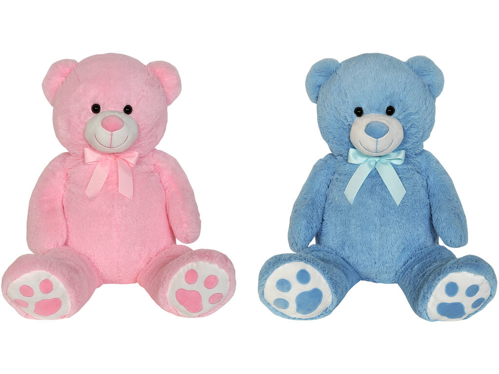 Peluche Orso 100 cm. assortito Rosa o Azzurro