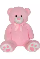 Peluche Ours 100 cm.2 Assortiments Rose et Bleu