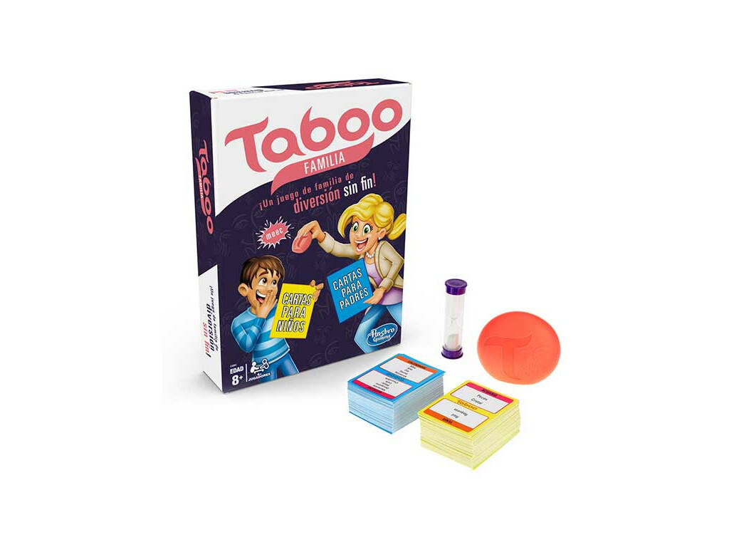 Jogo de Tabuleiro Taboo Família Hasbro E4941