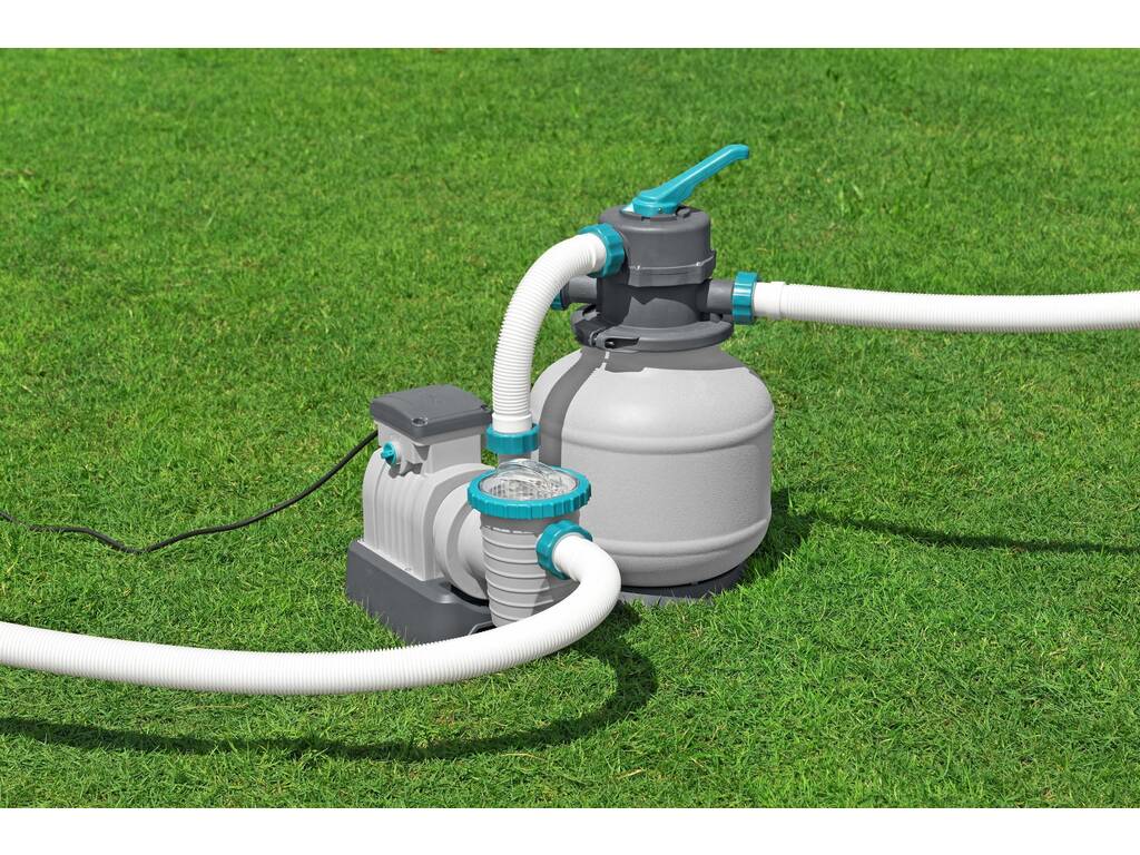 Pompa di filtraggio a sabbia Flowclear 8.327 l/h Bestway 58499
