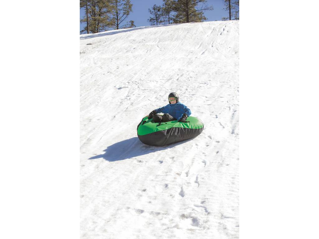 Luge Gonflable avec Poignées et Revêtement Textile H2O Go ! Snow 142 cm. Bestway 39053 