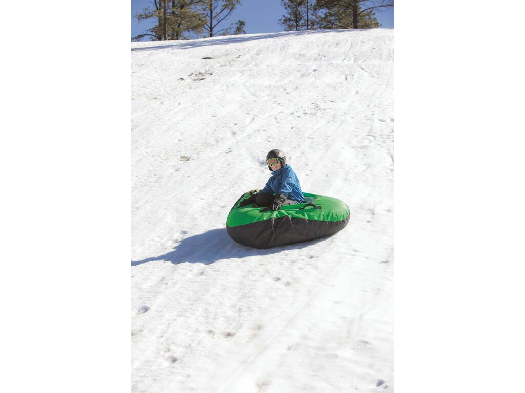 Luge Gonflable avec Poignées et Revêtement Textile H2O Go ! Snow 142 cm. Bestway 39053 