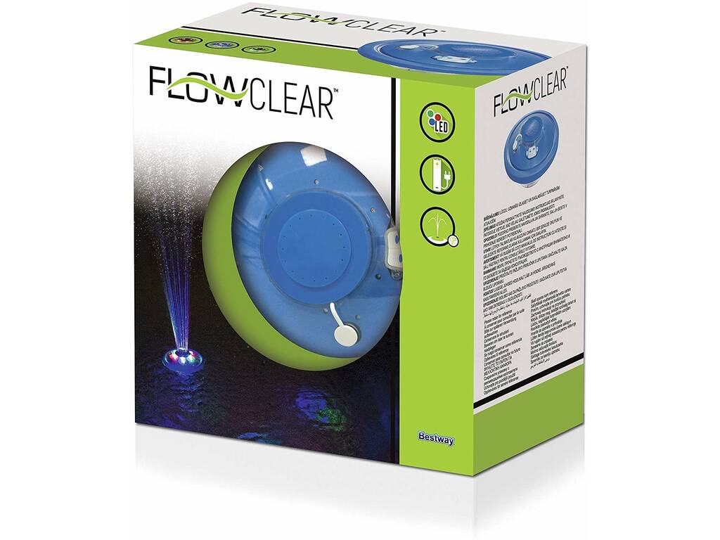 Fontana con Luci a LED Multicolore Flowclear Bestway 58493