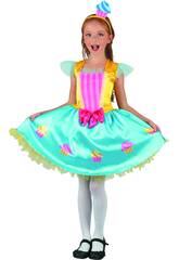 D�guisement Reine Cupcake Fille Taille M