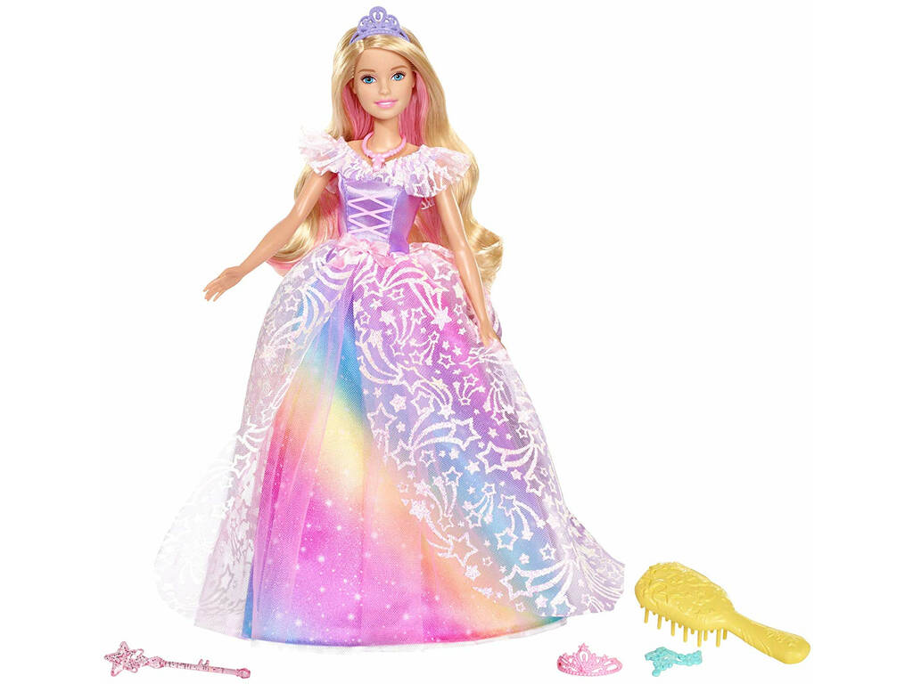 Barbie Súper Princesa Dreamtopia com acessórios Mattel GFR45