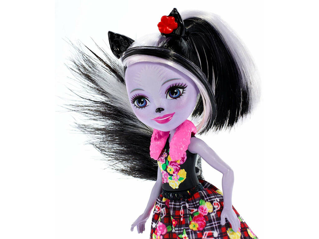 Enchantimals Sage La Puzzola con Caper Amico Cucciolo Mattel FXM72