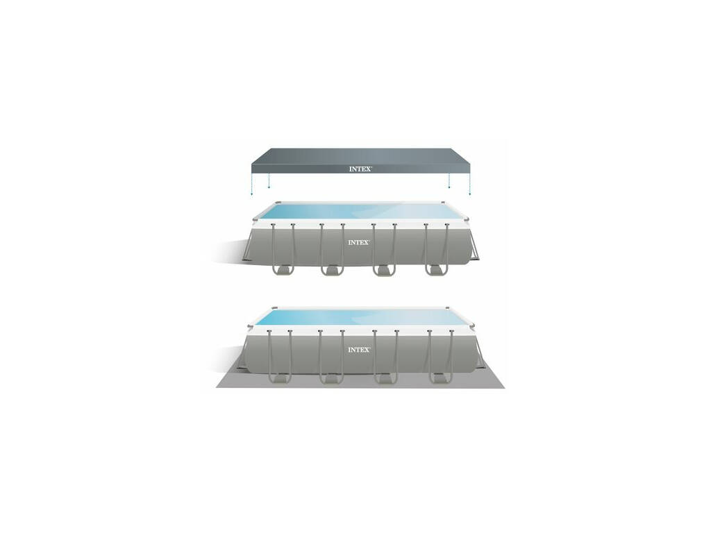 Piscina Desmontable Ultra XTR Frame Pool 975x488x132 Cm Intex 26374