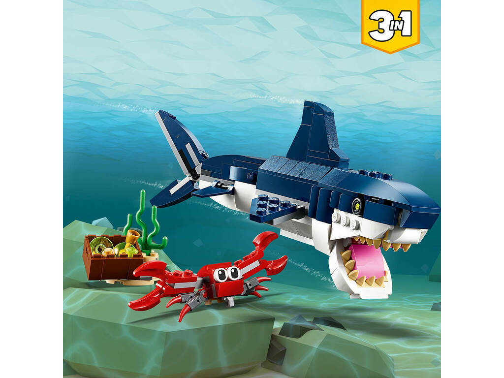 Lego Creator 3-in-1 Creature degli abissi 31088