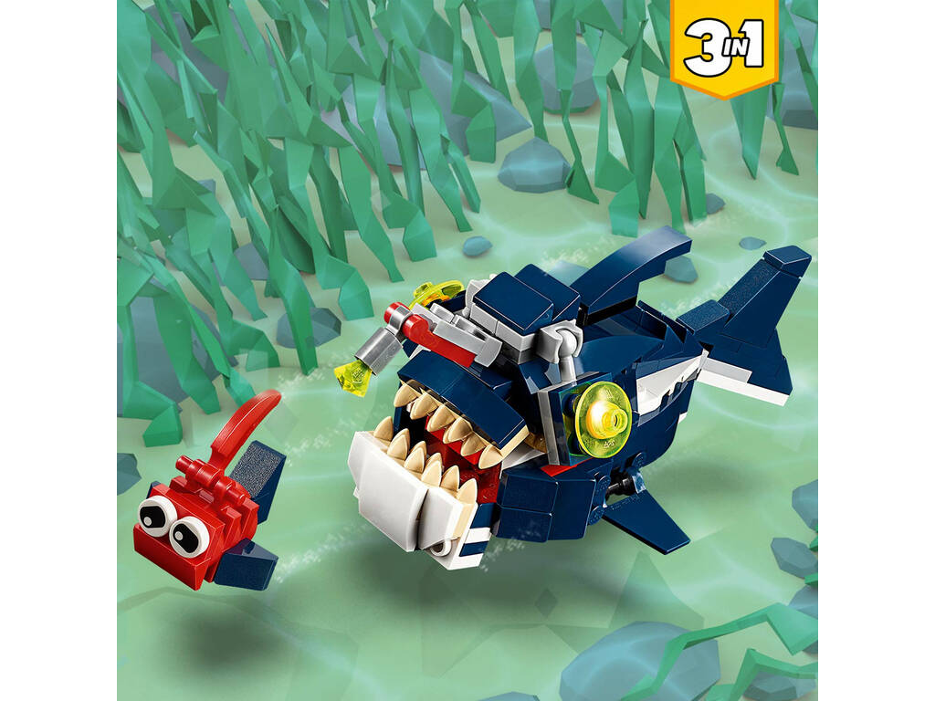 Lego Creator 3-in-1 Creature degli abissi 31088