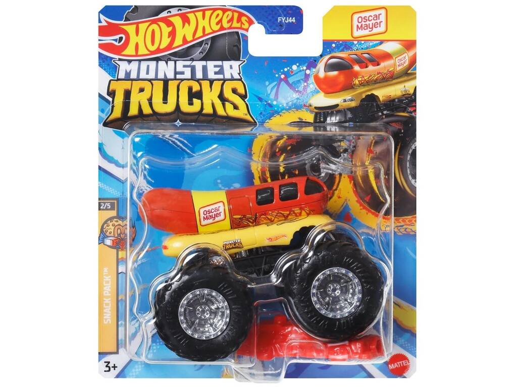 Hot Wheels Véhicule Monster Truck 1:64 Mattel FYJ44