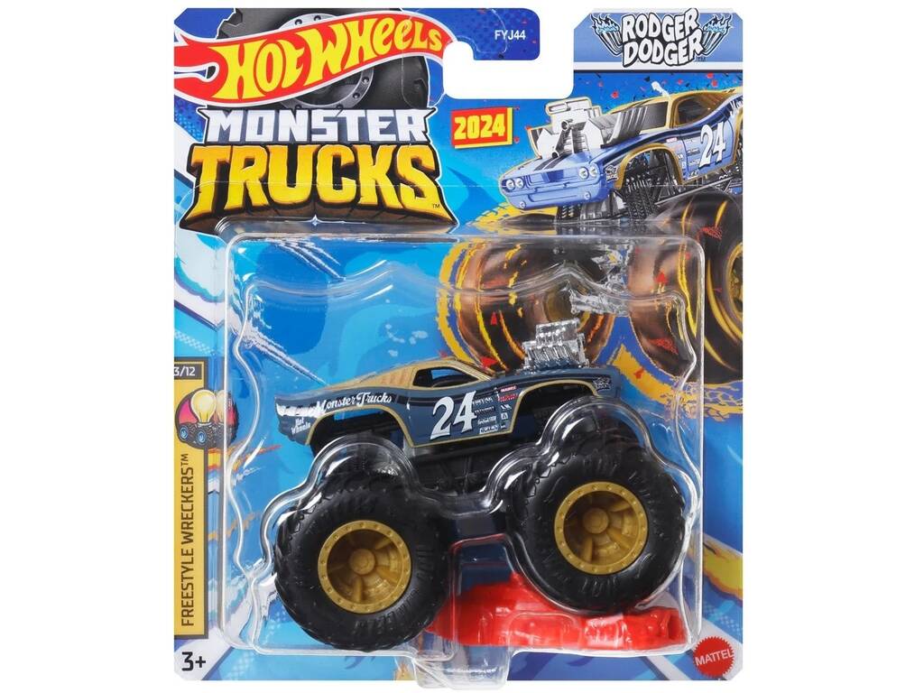 Hot Wheels Véhicule Monster Truck 1:64 Mattel FYJ44