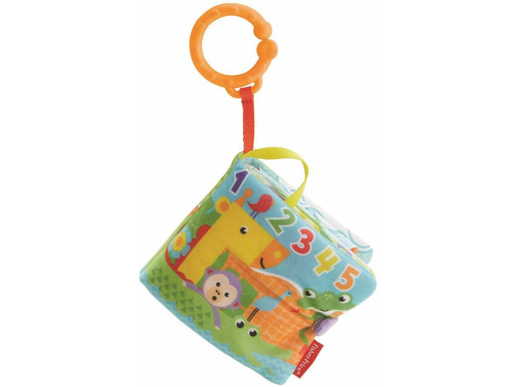 Fisher-Price il Mio Primo Libro attività, Pagine Colorate con Mordicchio Mattel FGJ40