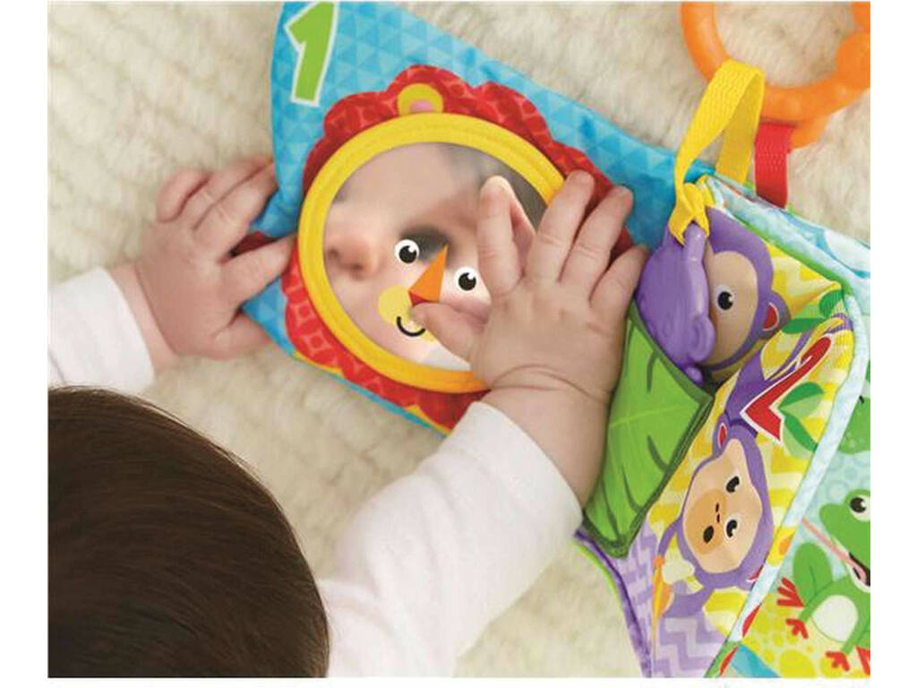 Fisher-Price il Mio Primo Libro attività, Pagine Colorate con Mordicchio Mattel FGJ40