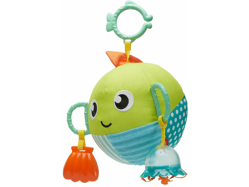 Fisher Price Soffice Pesciolino Sensoriale Mattel GFC36