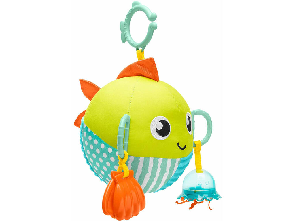 Fisher Price Soffice Pesciolino Sensoriale Mattel GFC36
