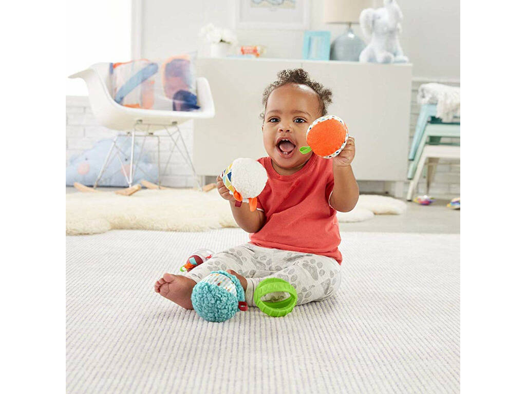 Fisher Price Palline Sensoriali 5 Sensi Mattel FXC32