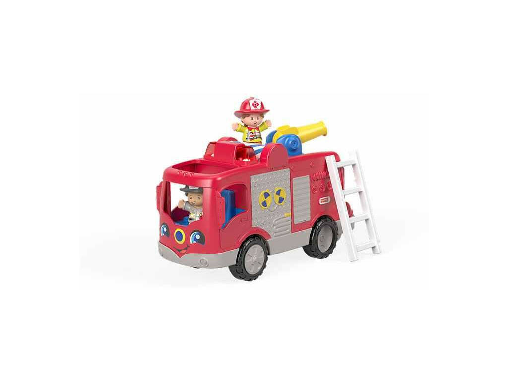 Fisher Price Little People Camion dei Pompieri Mattel FPV33