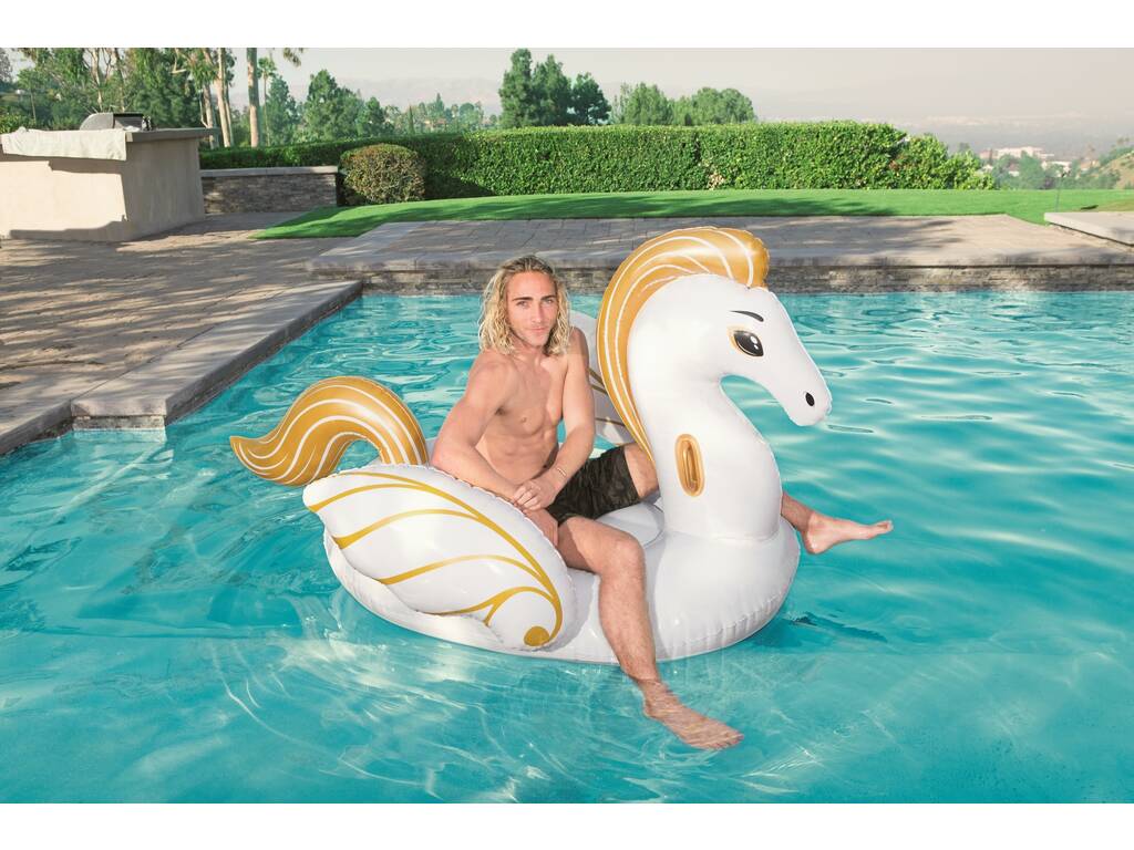 Pégase Luxury Gonflable avec Poignées 231 x 150 cm. Bestway 41118