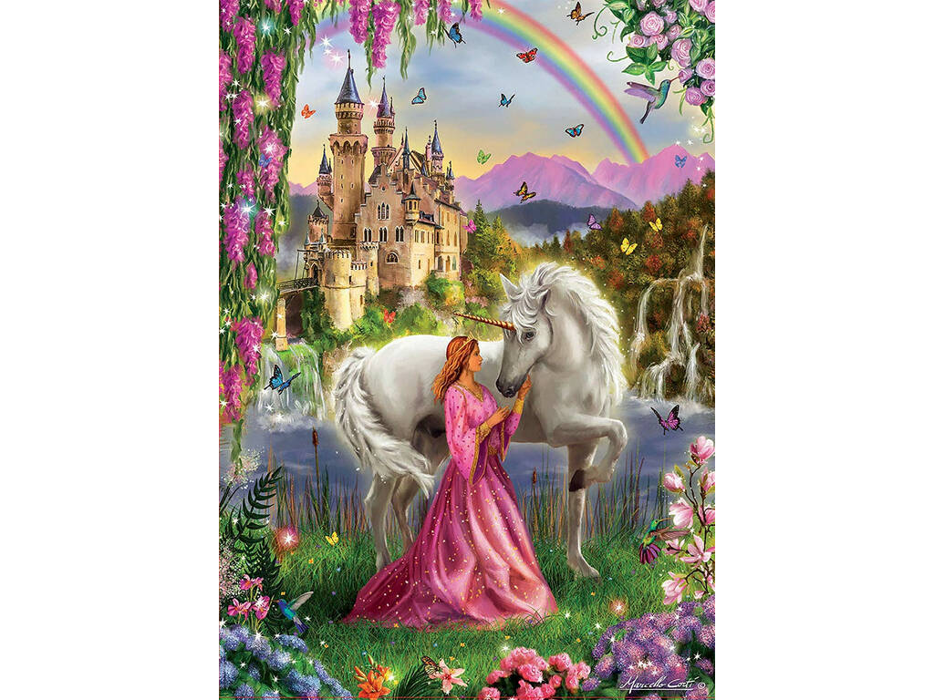 Puzzle 500 Fée et Licorne Educa 17985
