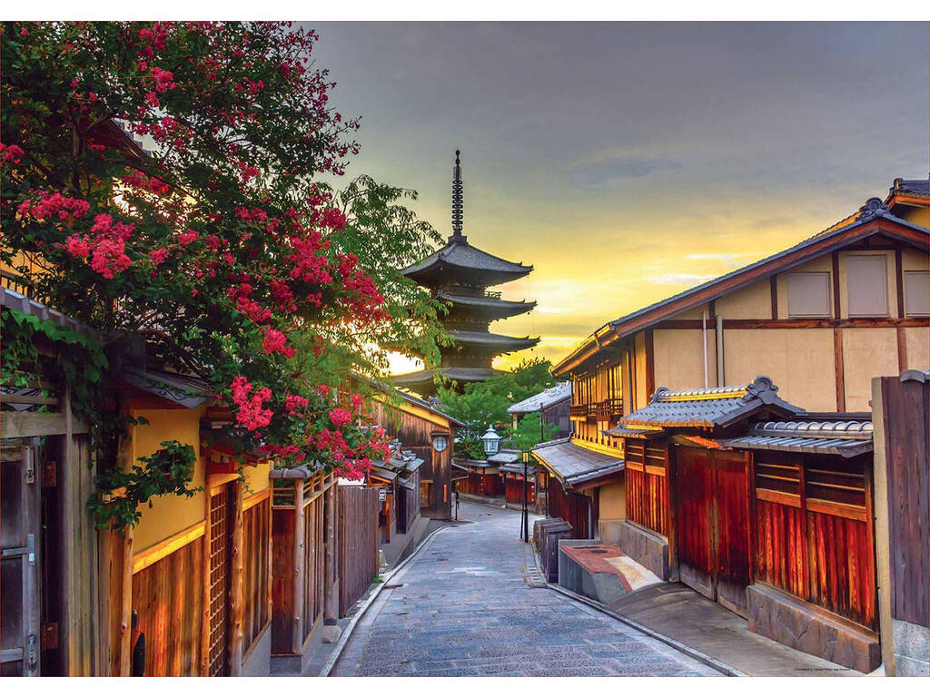 Puzzle 1.000 Pagode Yasaka Kyoto Japon Educa 17969