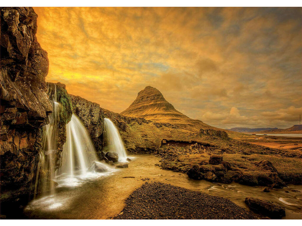 Puzzle 1.000 Cascata Kirkjufellsfoss Islandia Educa 17971