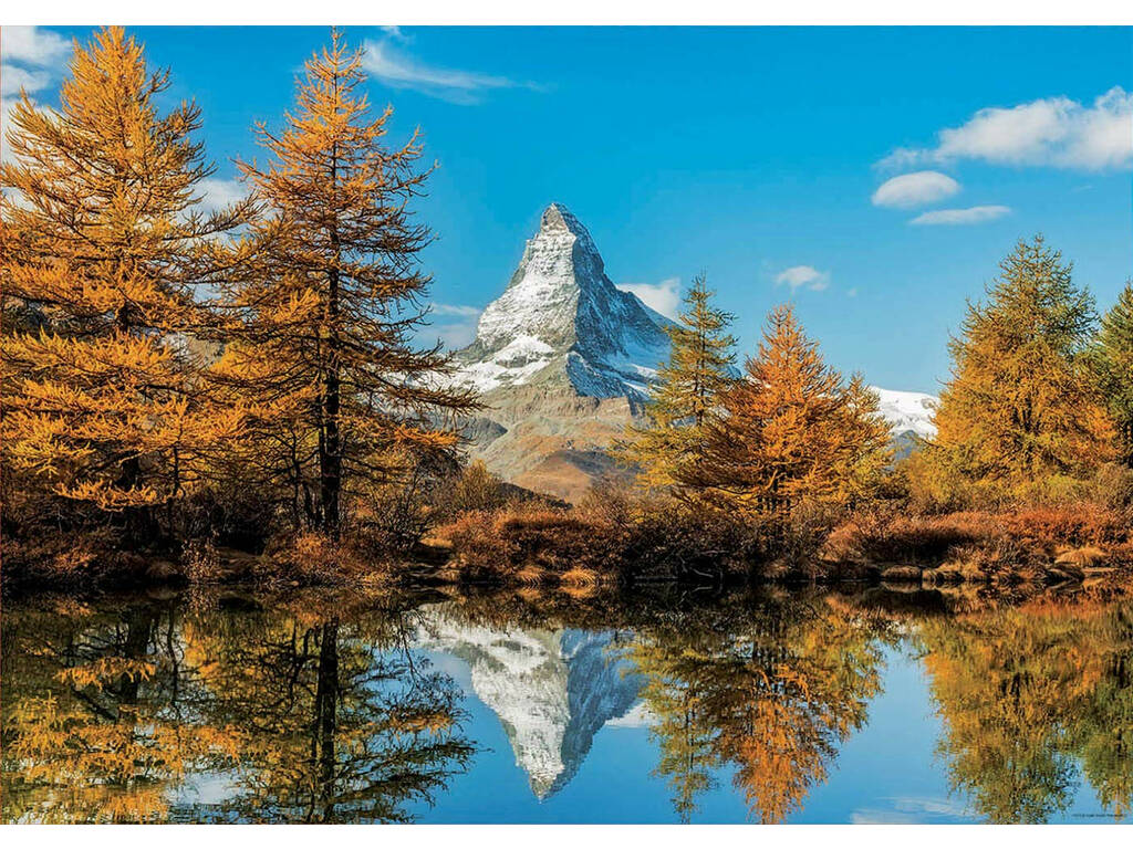 Puzzle 1.000 Monte Cervino In Autunno Educa 17973