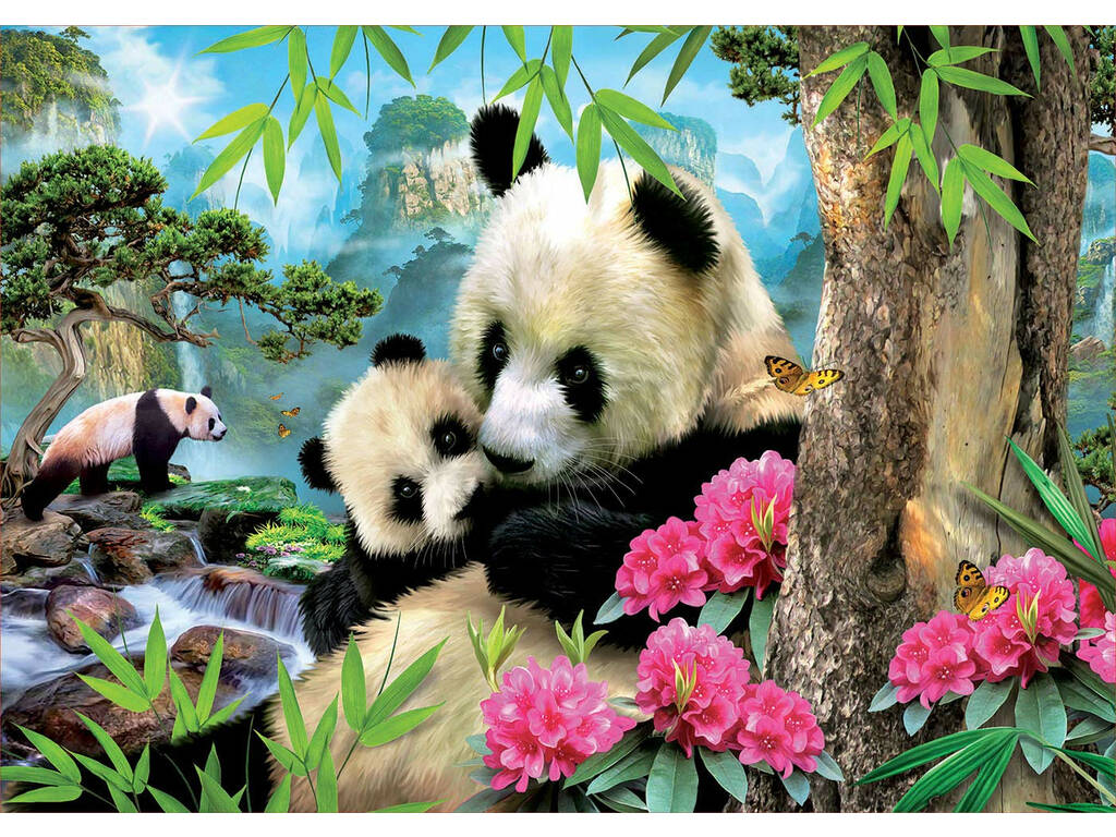 Puzzle 1.000 Orsi Panda Educa 17995