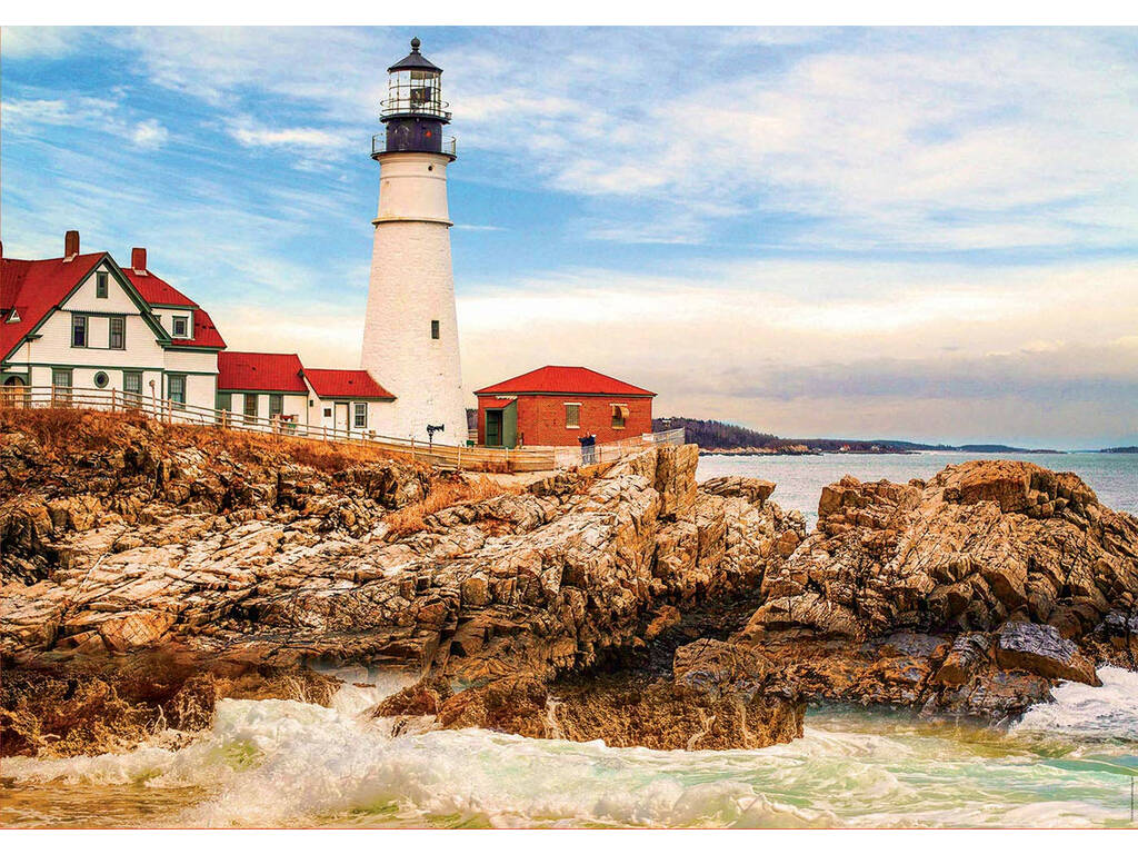 Puzzle 1.500 Faro Roccioso Educa 17978