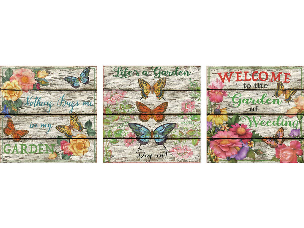 Puzzle 3x500 Jardim Campestre Educa 17965