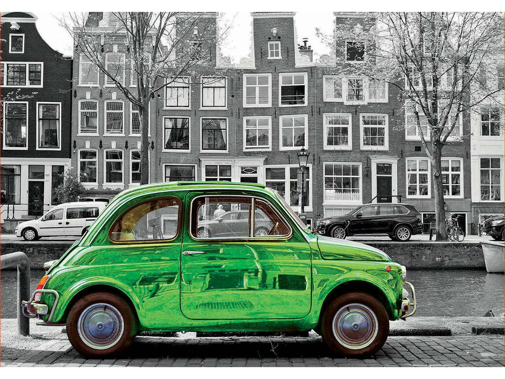 Puzzle 1.000 Voiture à Amsterdam Educa 18000