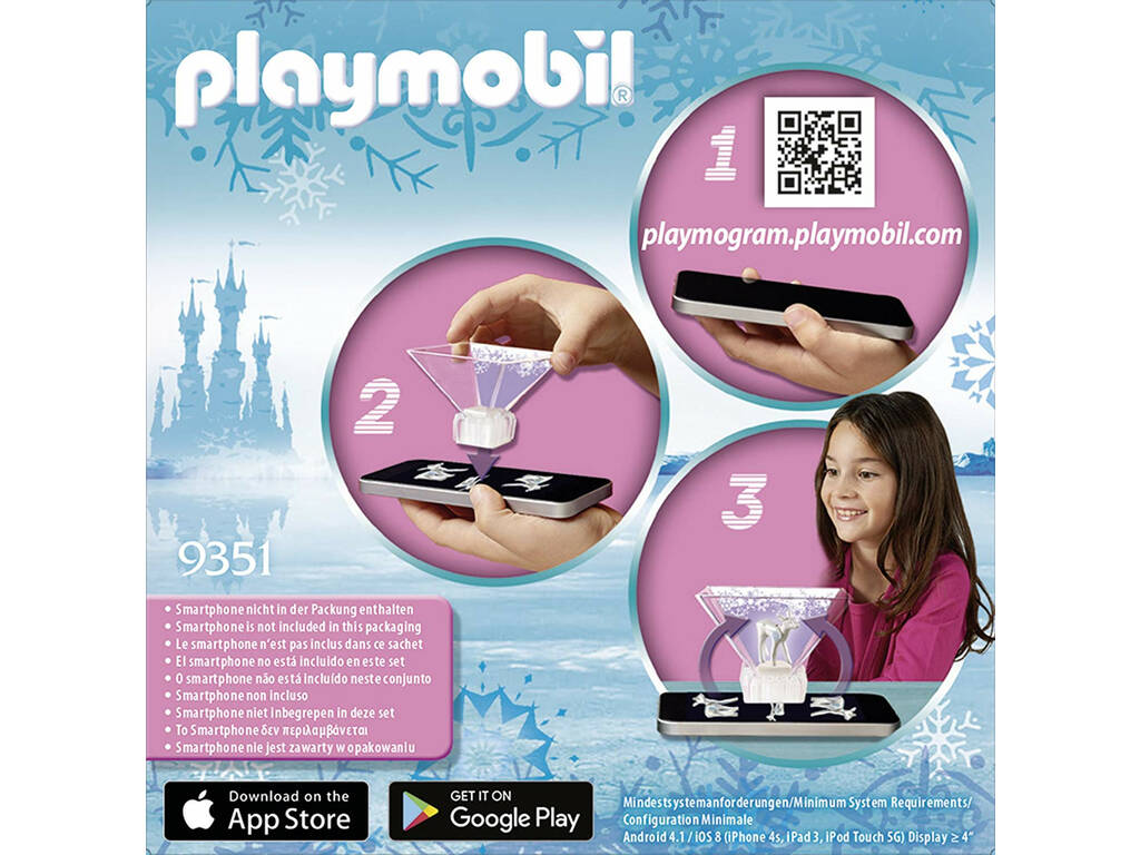 Playmobil Princesa Flor de Gelo Playmogram 3D 9351