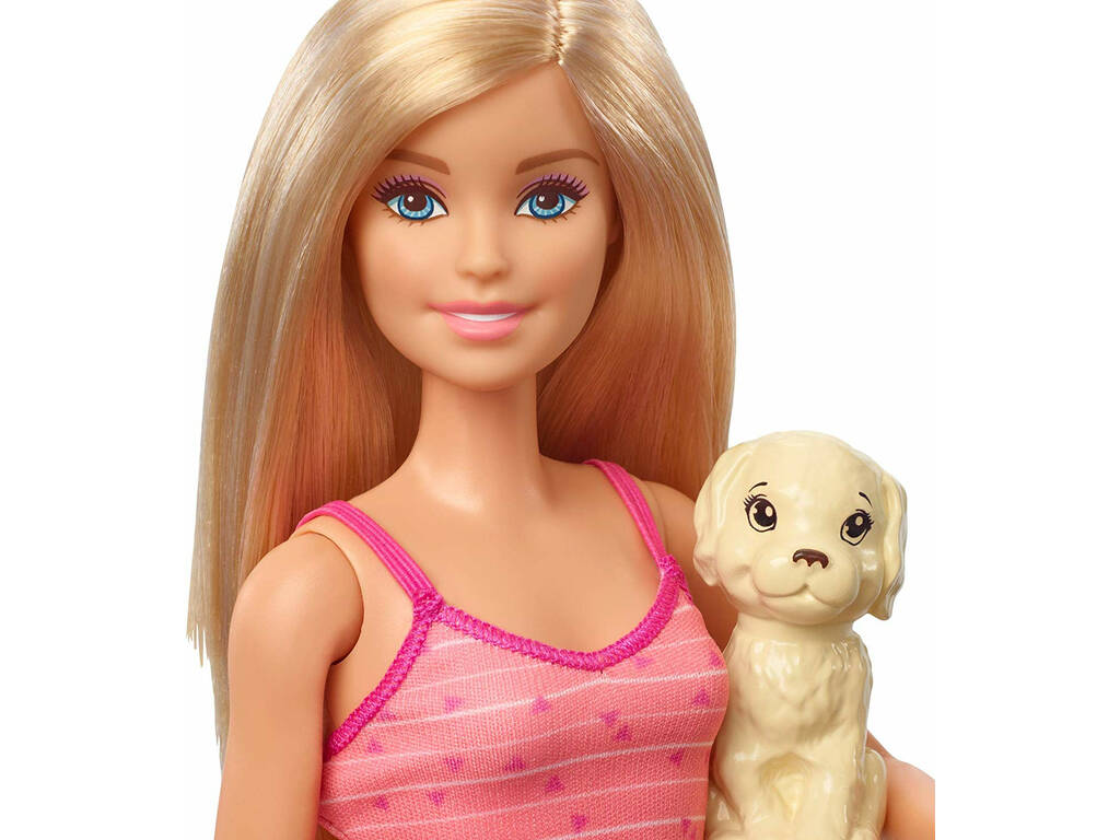 Barbie con Cuccioli Mattel GDJ37