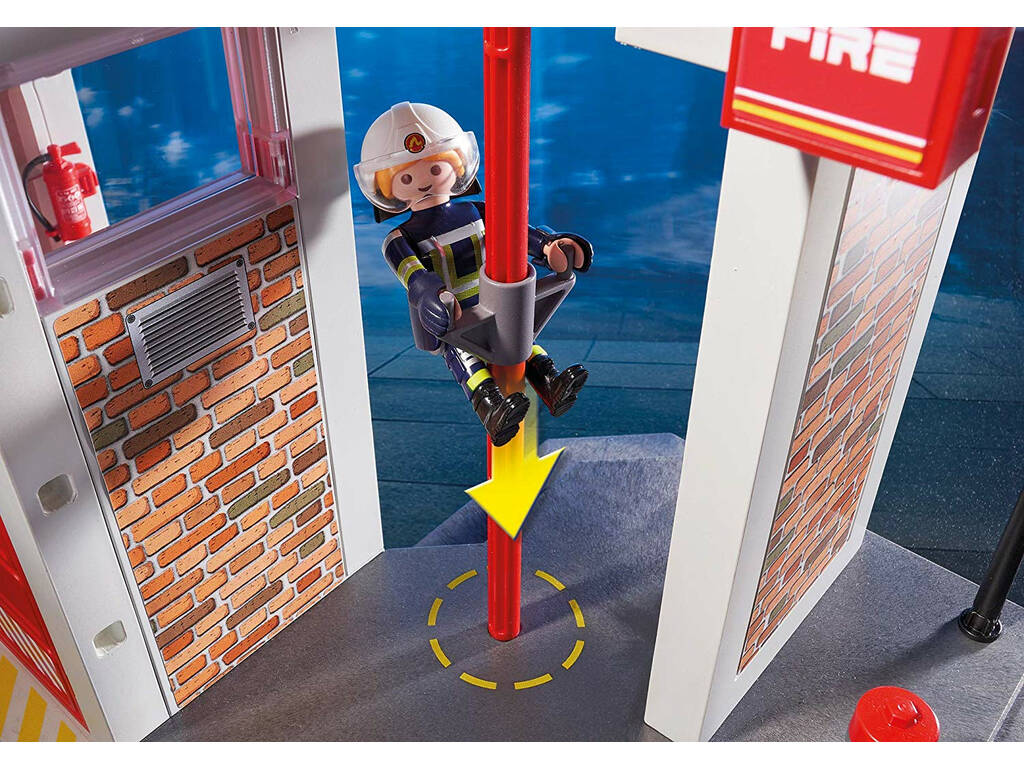 Playmobil Parque de Bomberos con Sonido