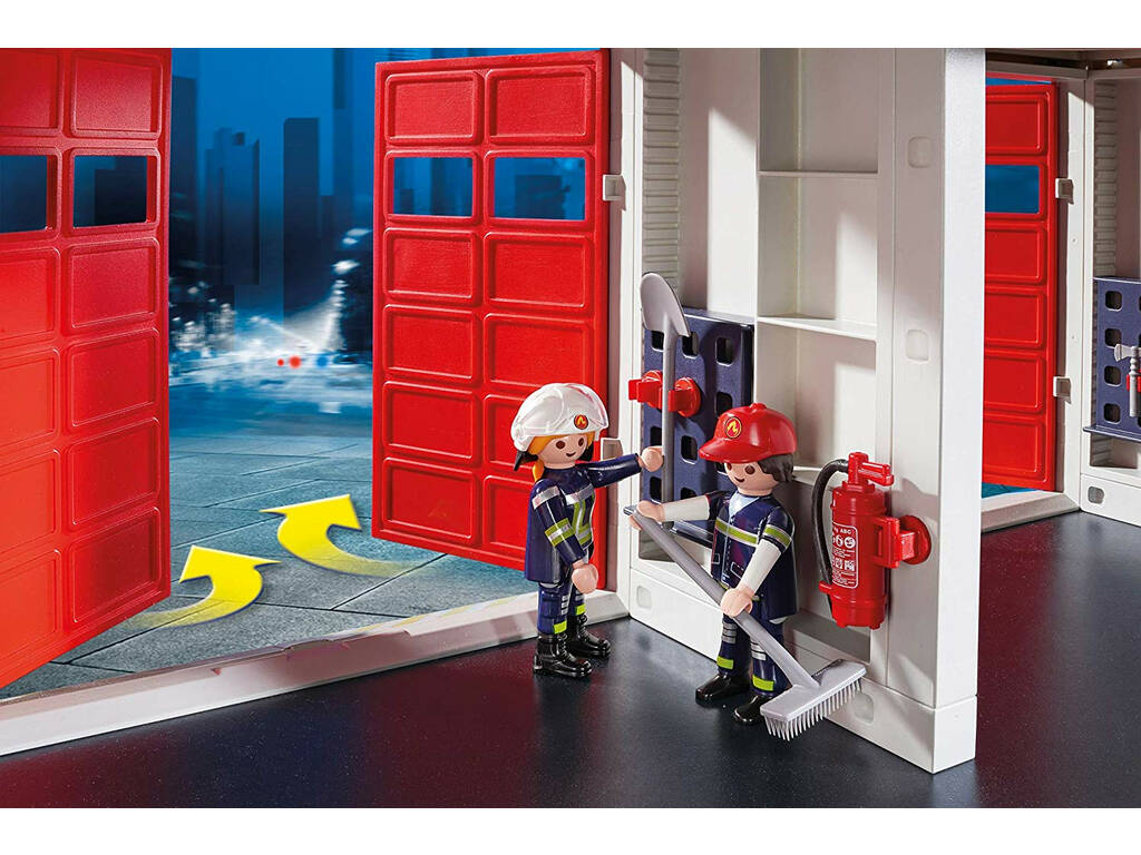 Playmobil Parque de Bomberos con Sonido