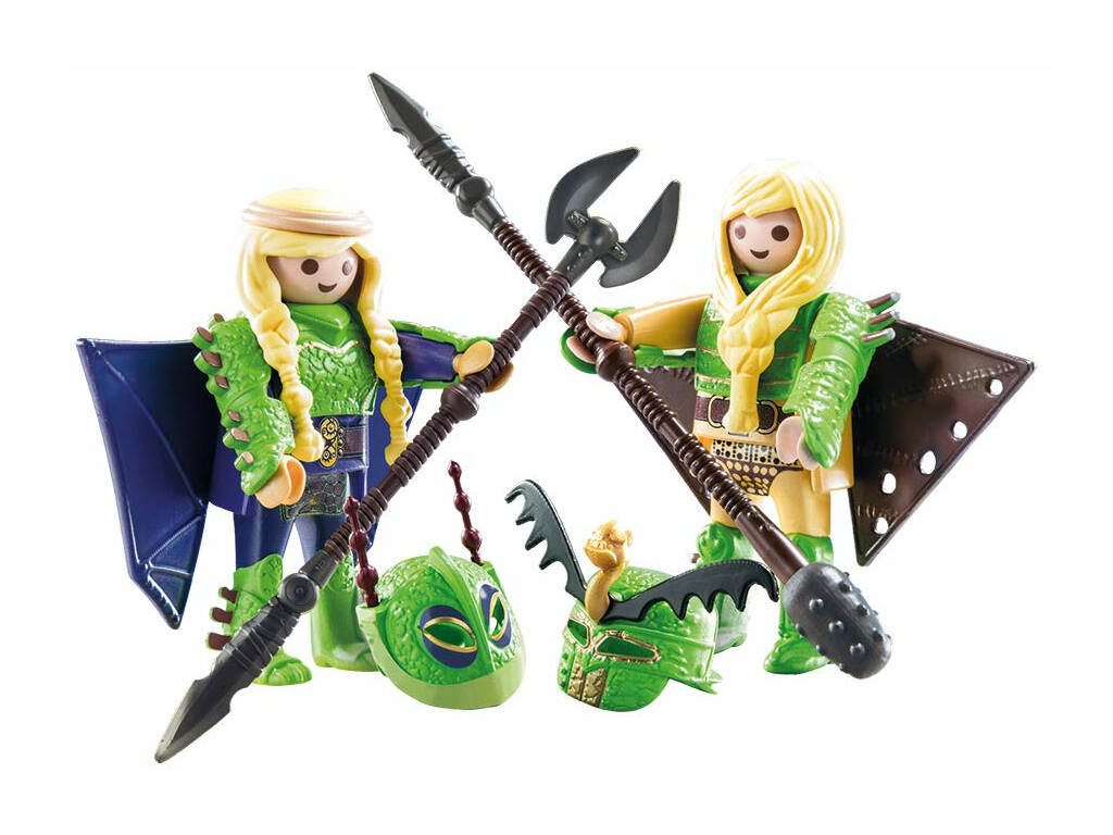 Playmobil Comme dresser a Votre Dragon Pète et Prout avec costume volant 70042