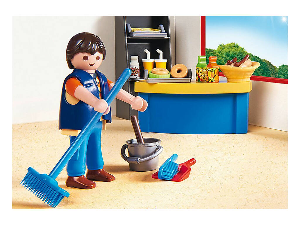 Playmobil City Life Custode con chiosco 9457