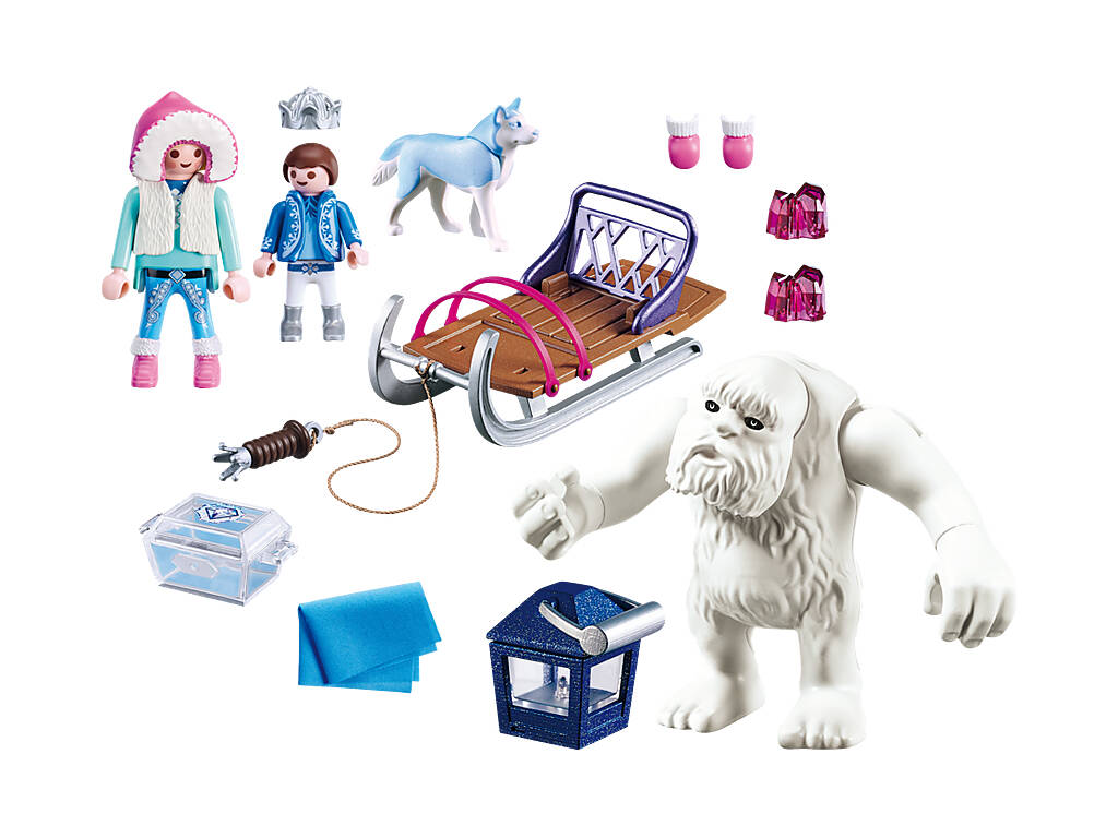 Playmobil Trol de Neve com Trenó 9473