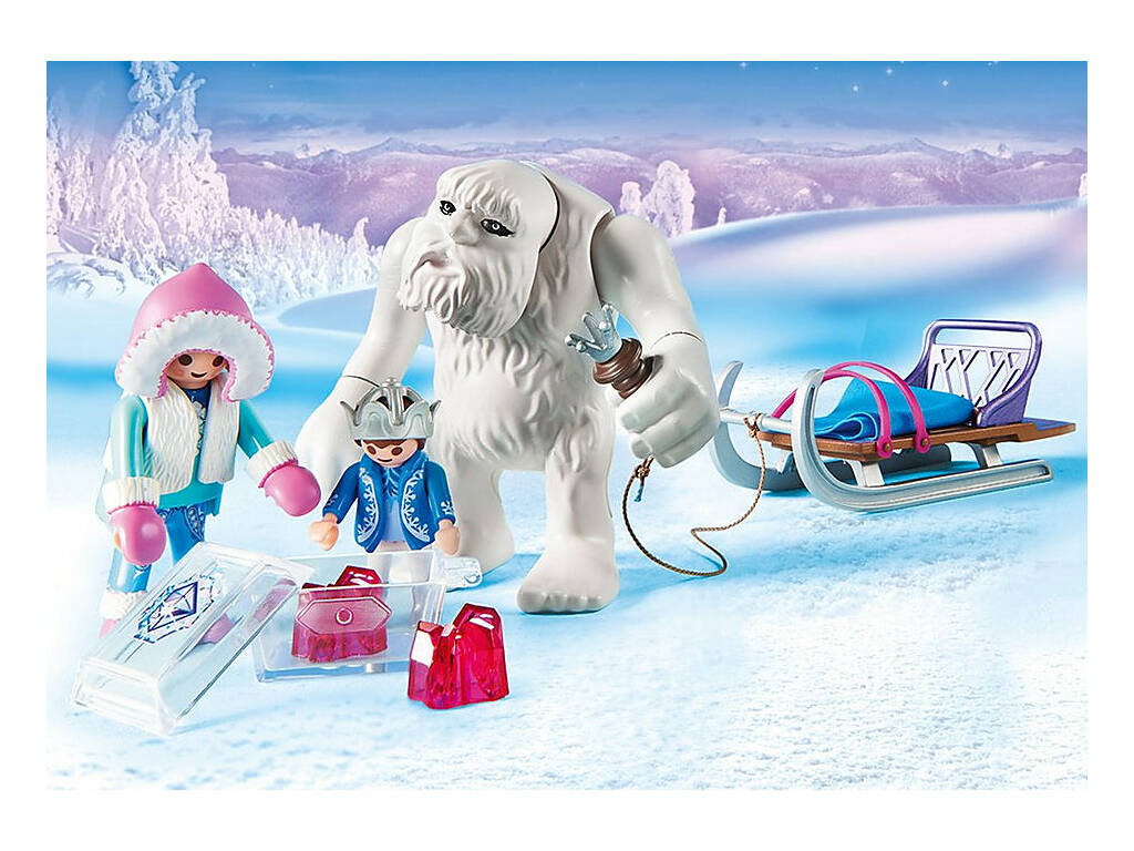 Playmobil Trol de Neve com Trenó 9473