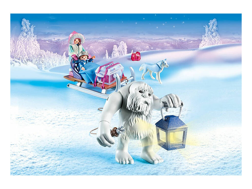 Playmobil Trol de Neve com Trenó 9473