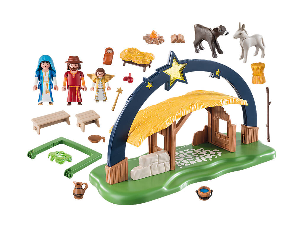 Playmobil Belen con Luz 9494