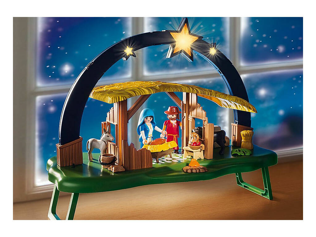 Playmobil Belen con Luz 9494