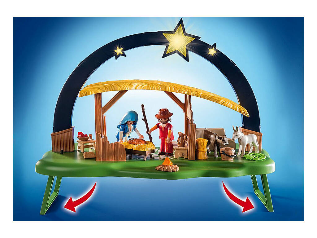 Playmobil Belen con Luz 9494