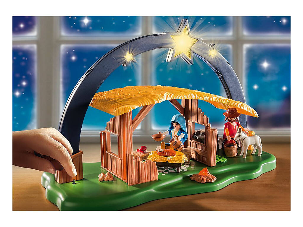 Playmobil Belen con Luz 9494